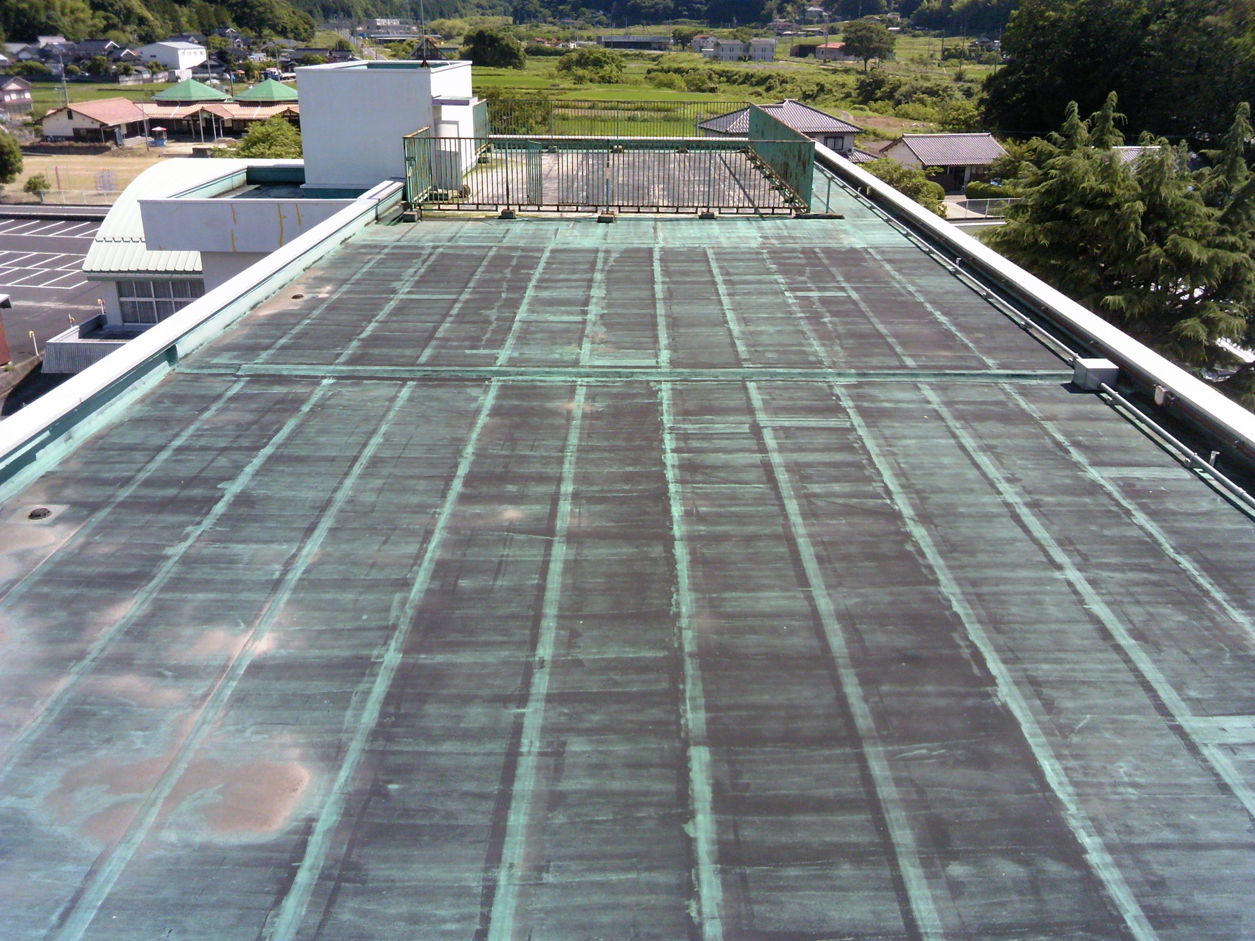 加茂小学校屋上防水改修工事